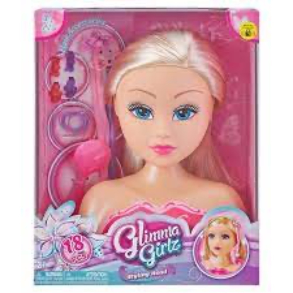 Zuru Glimma Girlz Styling Head